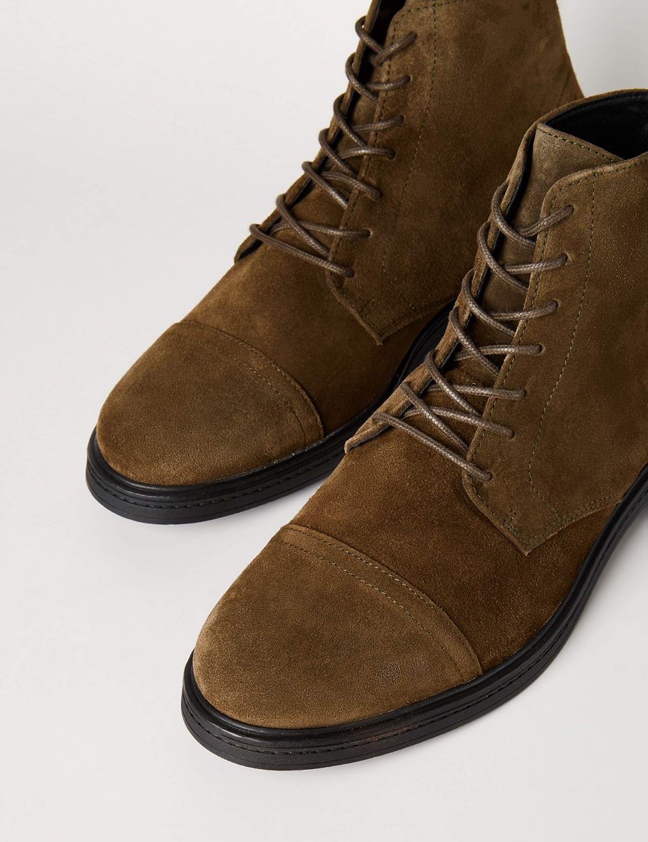 find. Amz135, Men's Ankle Classic Boots, Green(green (Khaki)), 11 UK (45 EU)