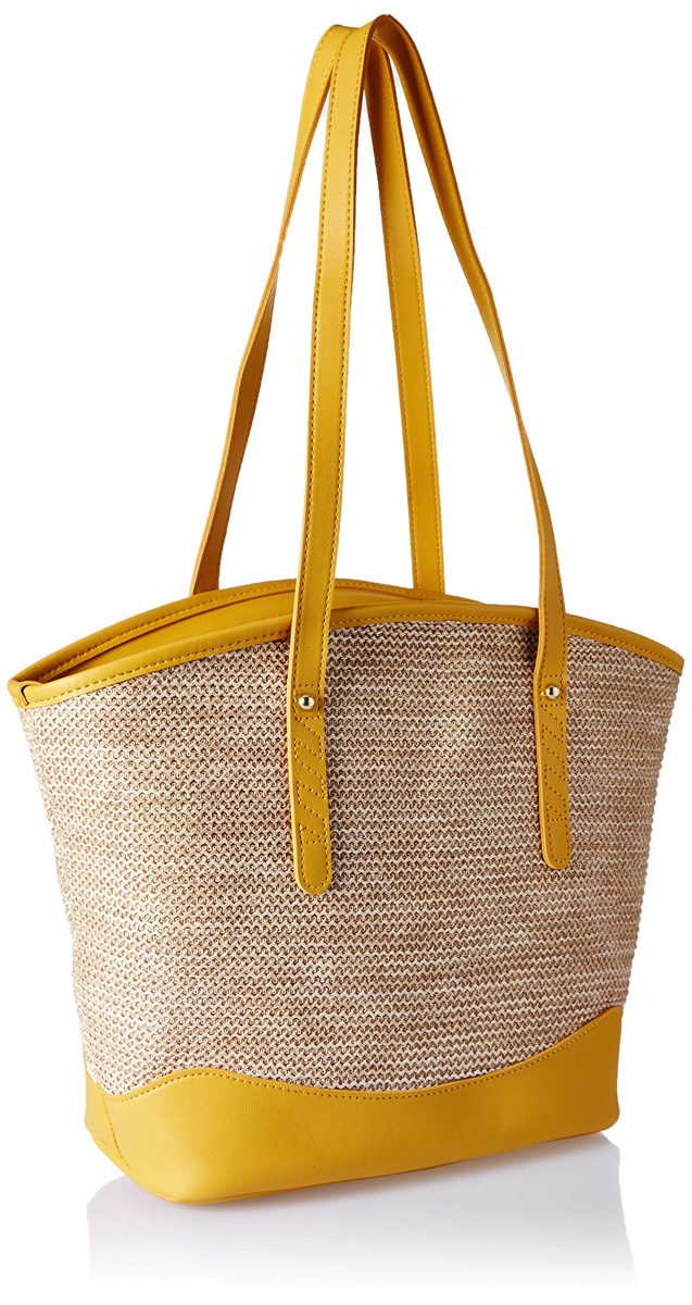Flavia Women's Handbag (Yellow)