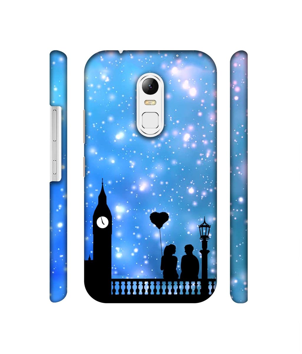Amazon Brand - Solimo Designer Love Couple Vector 3D Printed Hard Back Case Mobile Cover for Lenovo Vibe X3