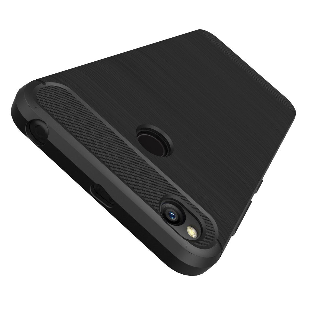 Amazon Brand - Solimo Protective Mobile Cover (Soft & Flexible Back Case) for Redmi Y1 (Black)