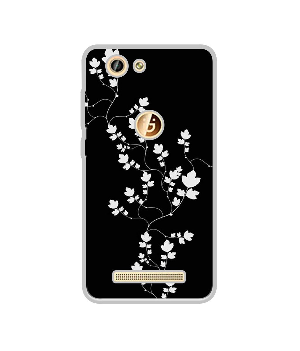 Amazon Brand - Solimo Designer Color Flowers UV Printed Soft Back Case Mobile Cover for Gionee F103 Pro