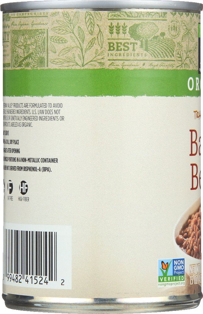 365 Everyday Value, Organic Traditional Baked Beans, 15 oz
