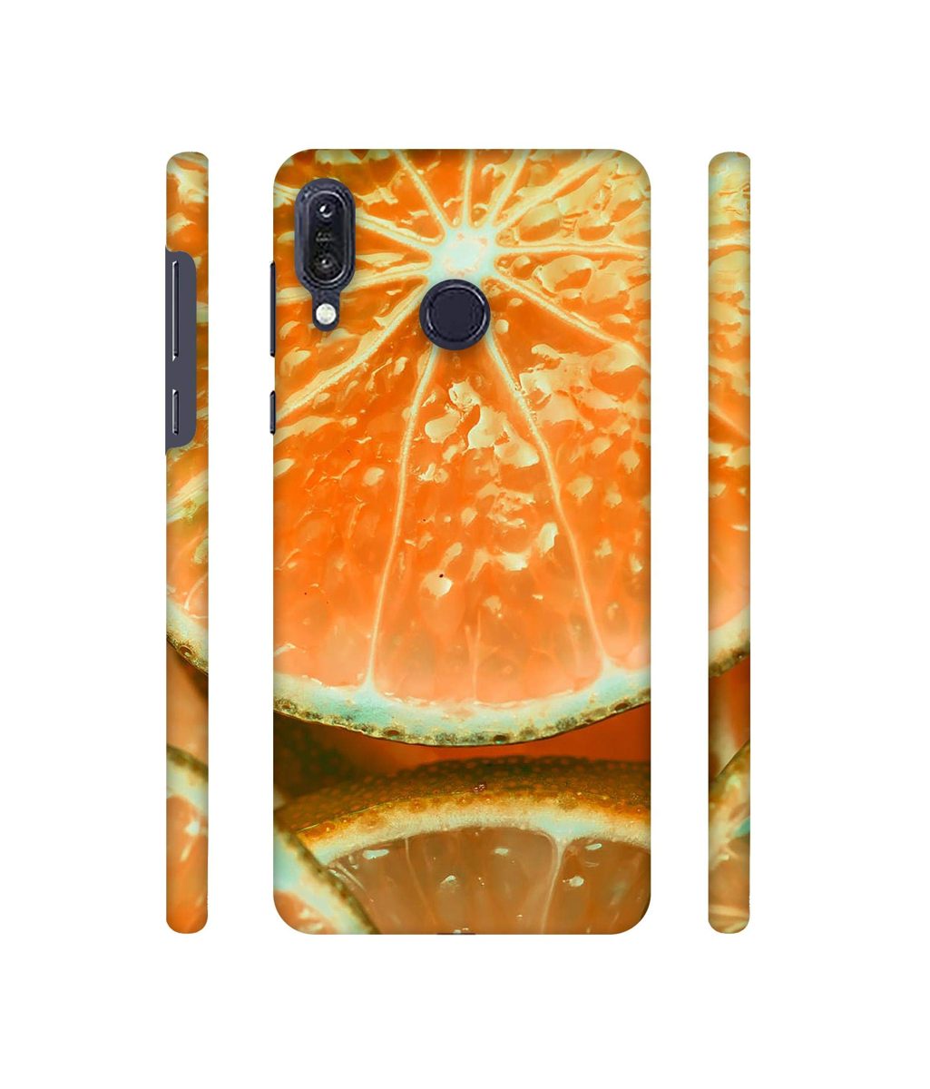 Amazon Brand - Solimo Designer Orange Slice 3D Printed Hard Back Case Mobile Cover for Asus Zenfone Max M1 ZB555KL