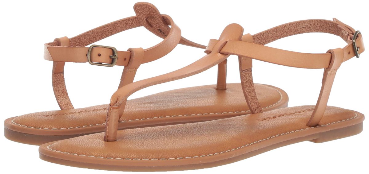 Amazon Essentials Spano Women's Casual Thong with Ankle Strap Sandal, Women's Sandal