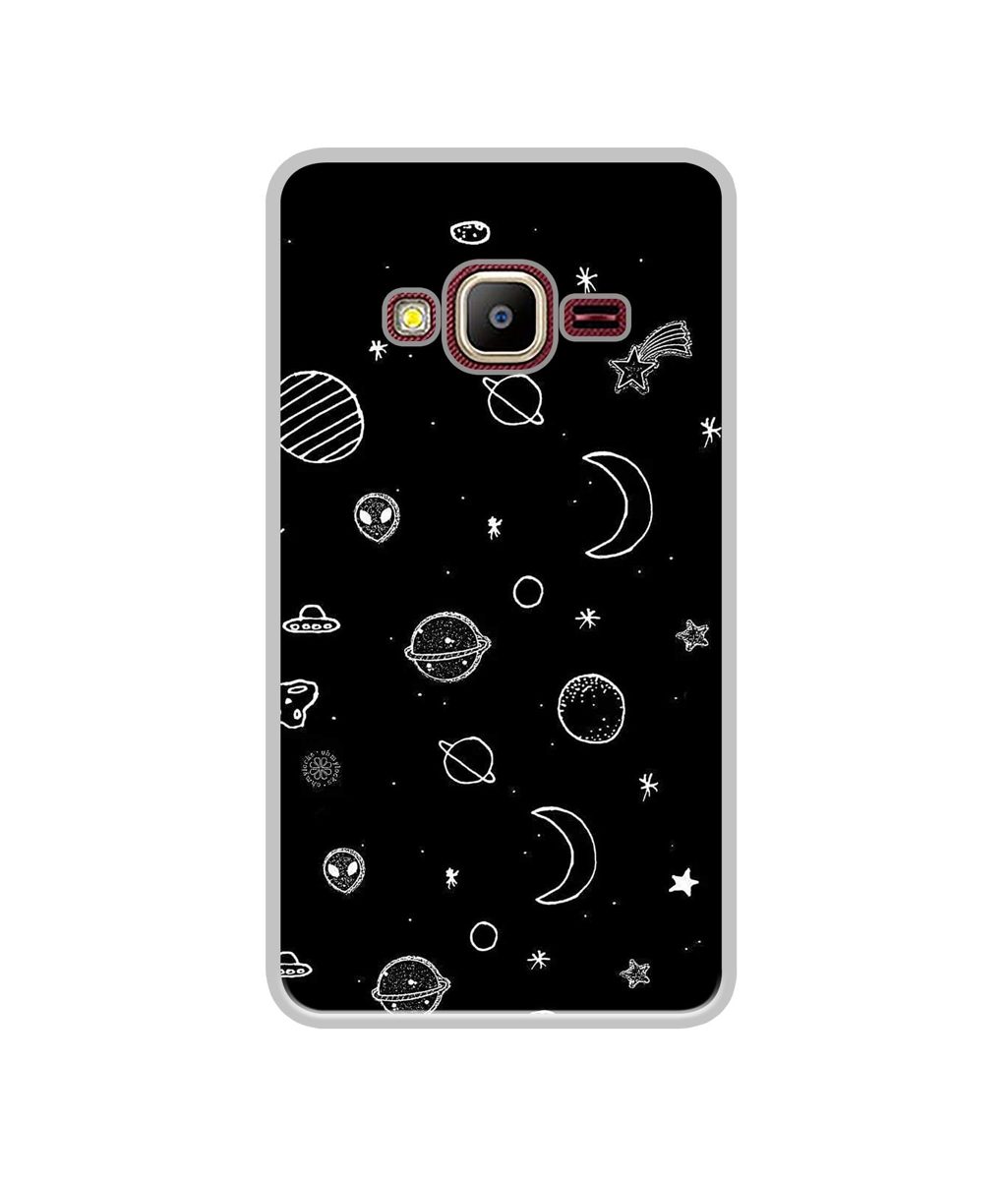 Amazon Brand - Solimo Designer Solar System UV Printed Soft Back Case Mobile Cover for Samsung Z2