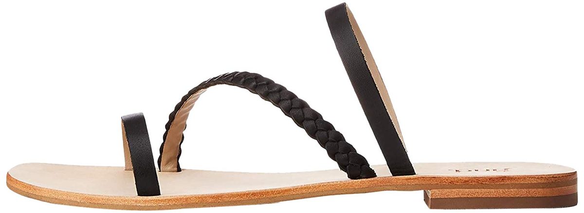 find. Women's Diagonal Weave Mule Sandal Black US 7.5