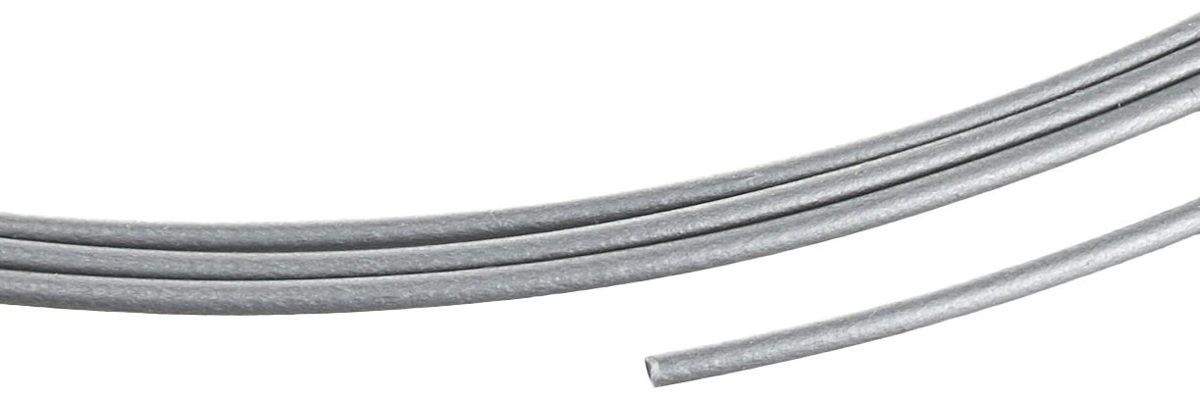AmazonBasics PLA 3D Printer Filament, 1.75mm, Silver, 1 kg Spool