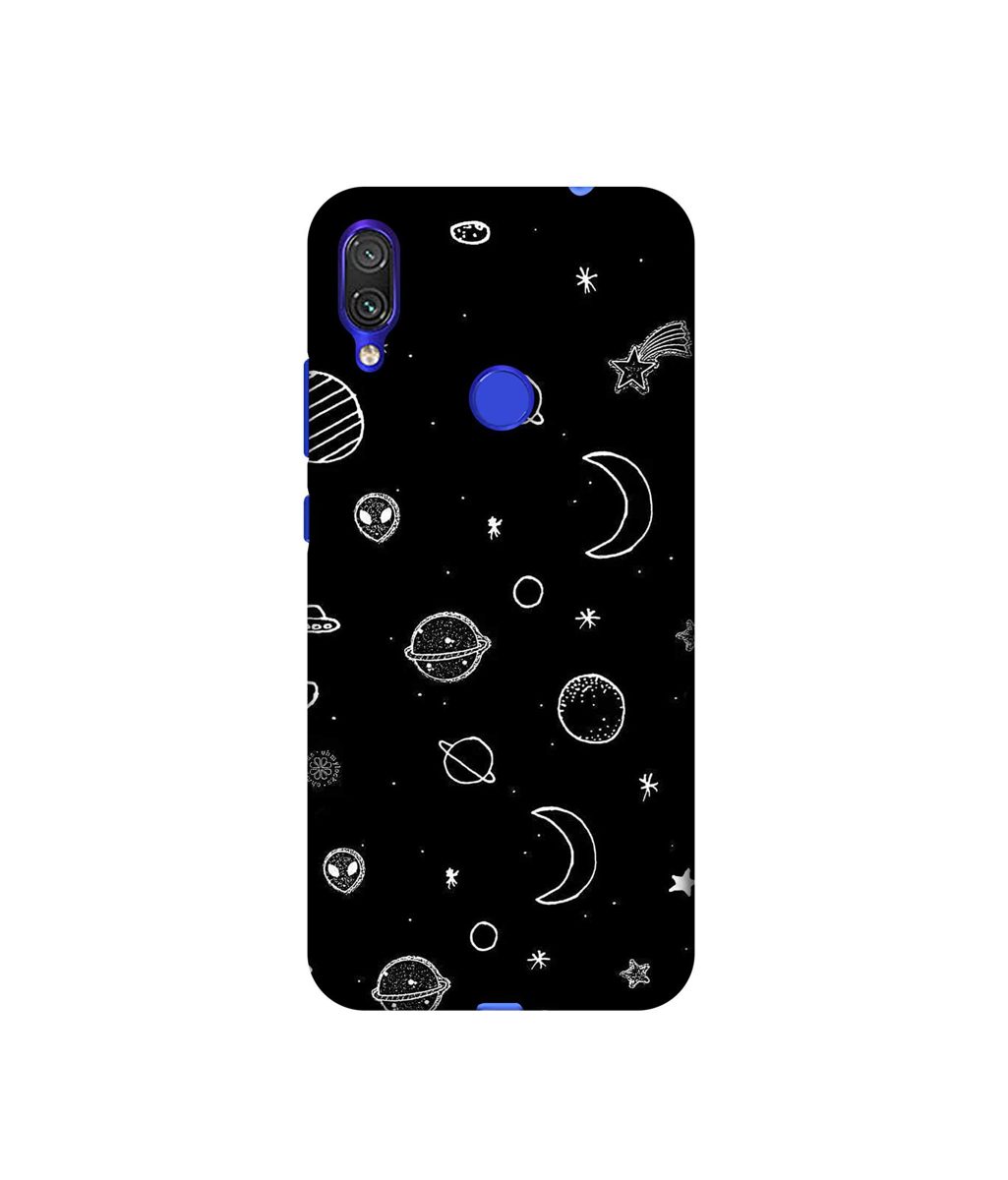 Amazon Brand - Solimo Designer Solar System 3D Printed Hard Back Case Mobile Cover for Xiaomi Redmi Note 7 Pro