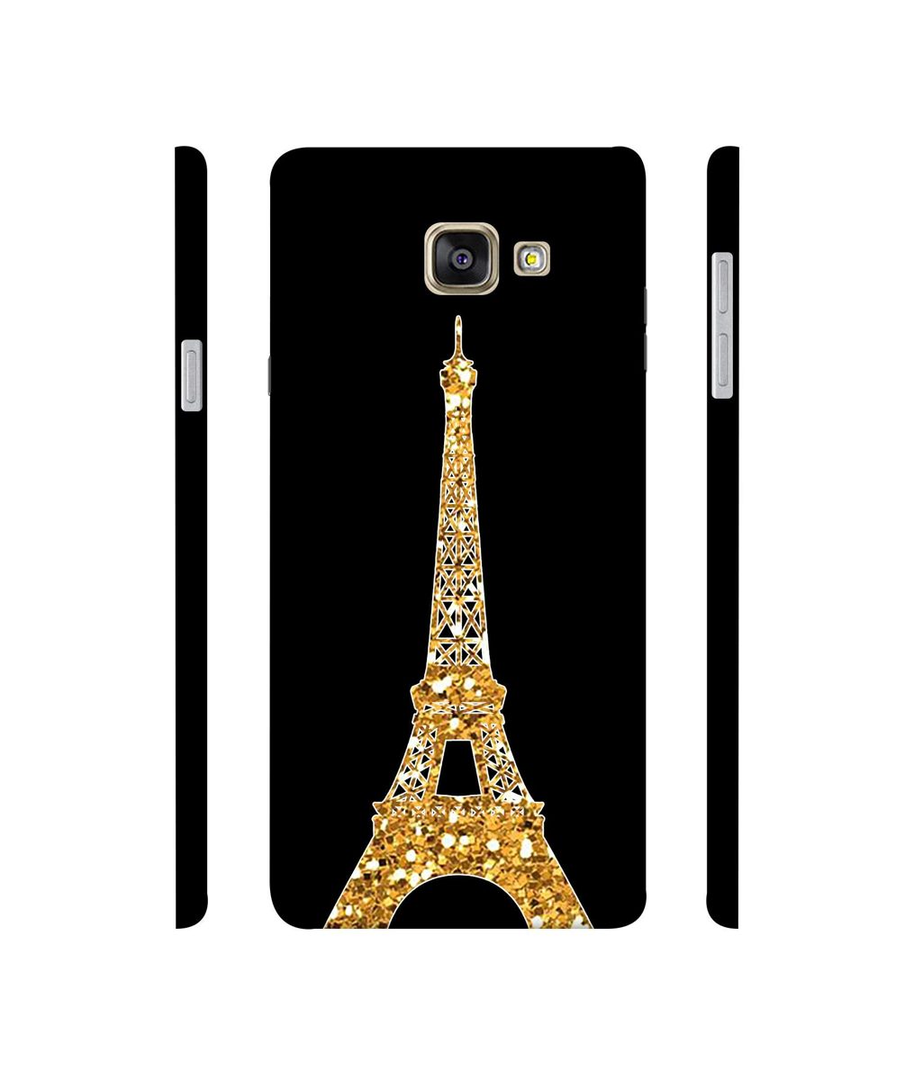 Amazon Brand - Solimo Designer Golden Pairs 3D Printed Hard Back Case Mobile Cover for Samsung Galaxy A7 (2016)
