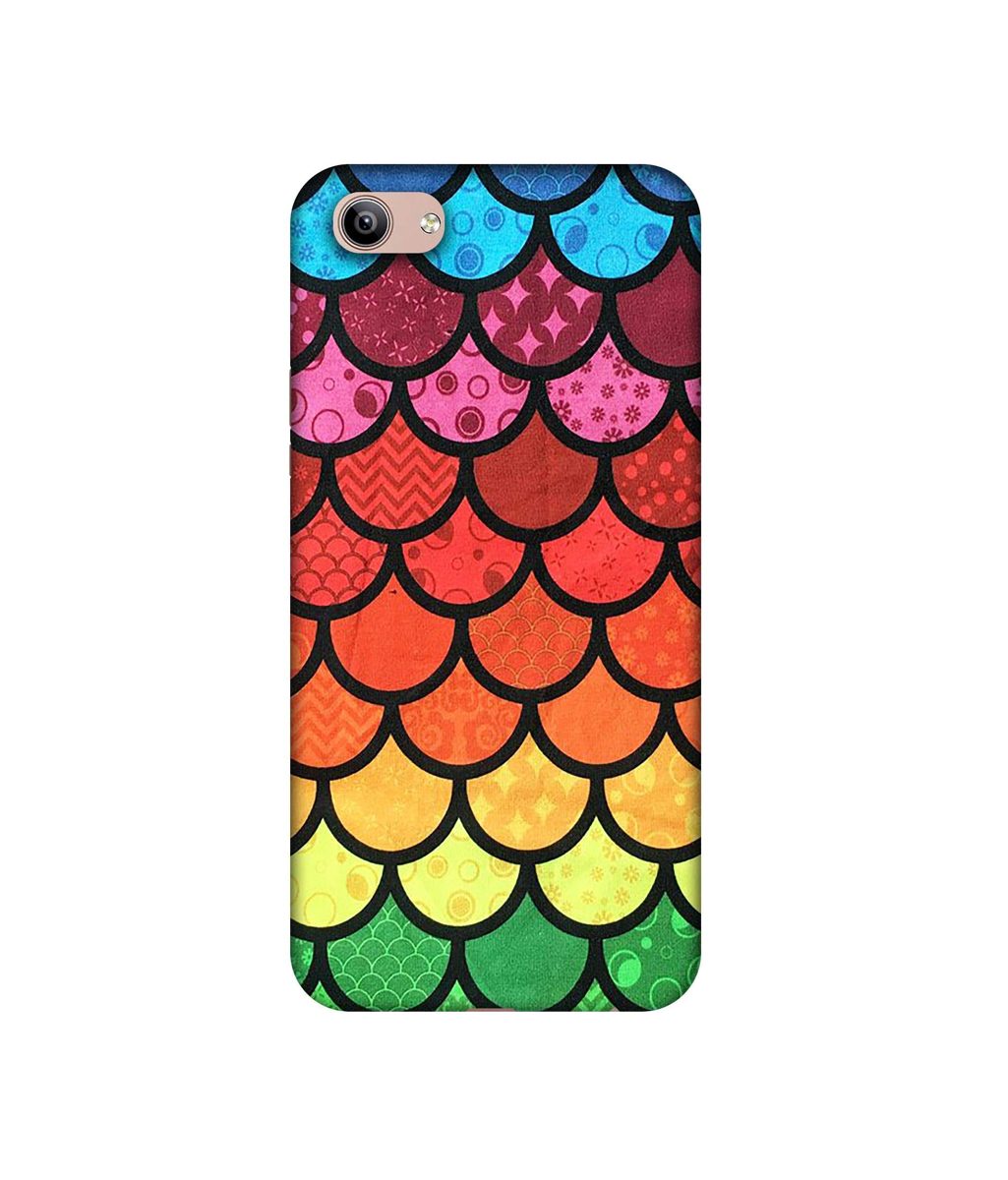 Amazon Brand - Solimo Designer Multicolor Pattern 3D Printed Hard Back Case Mobile Cover for Vivo Y81i