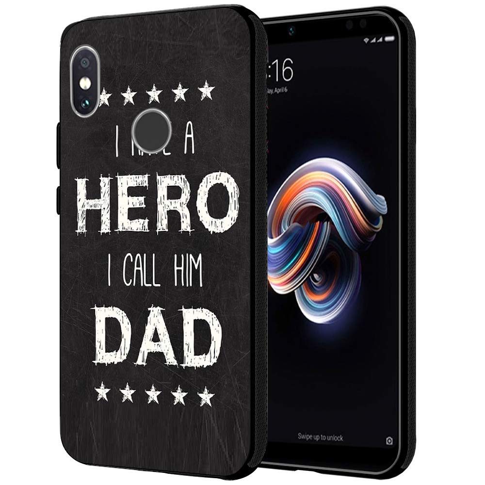 Amazon Brand - Solimo Designer Real Hero DAD Printed Hard Back Case Mobile Cover for Redmi Note 5 Pro (D1169)