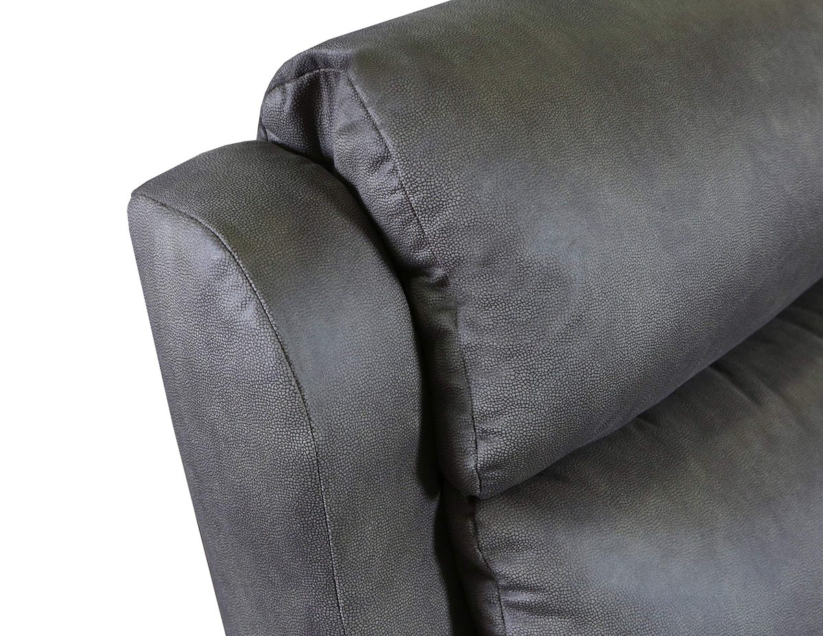 Ravenna Home Viewridge Upholstered Recliner Chair, 42"W, Gray