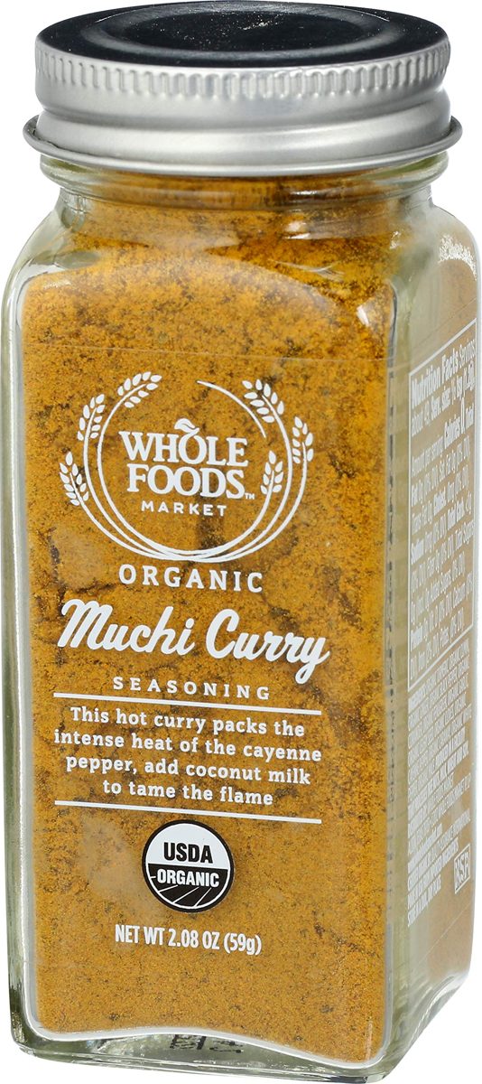 Whole Foods Market, Organic Muchi Curry Seasoning, 2.08 oz