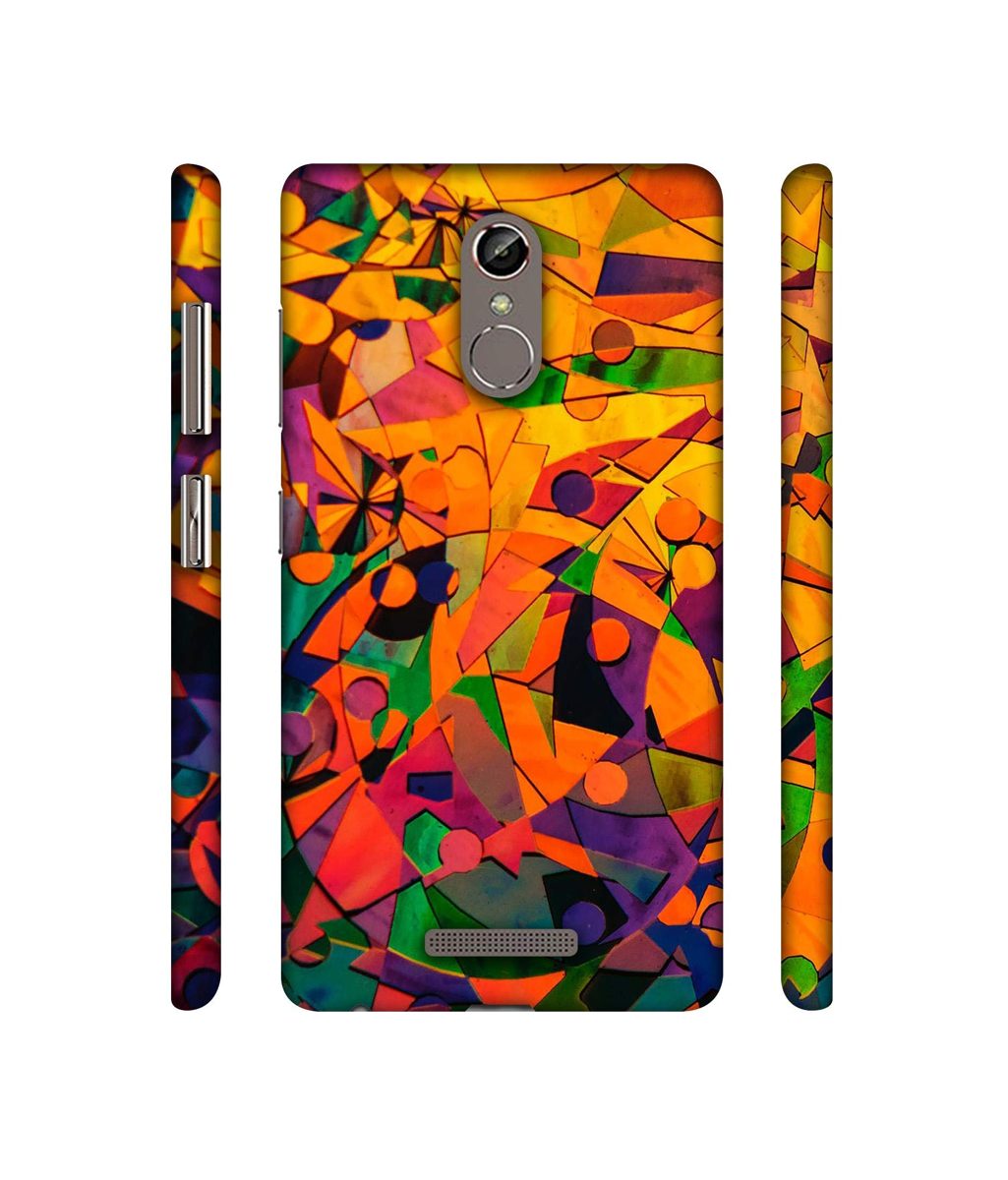 Amazon Brand - Solimo Designer Multicolor Texture 3D Printed Hard Back Case Mobile Cover for Gionee S6s