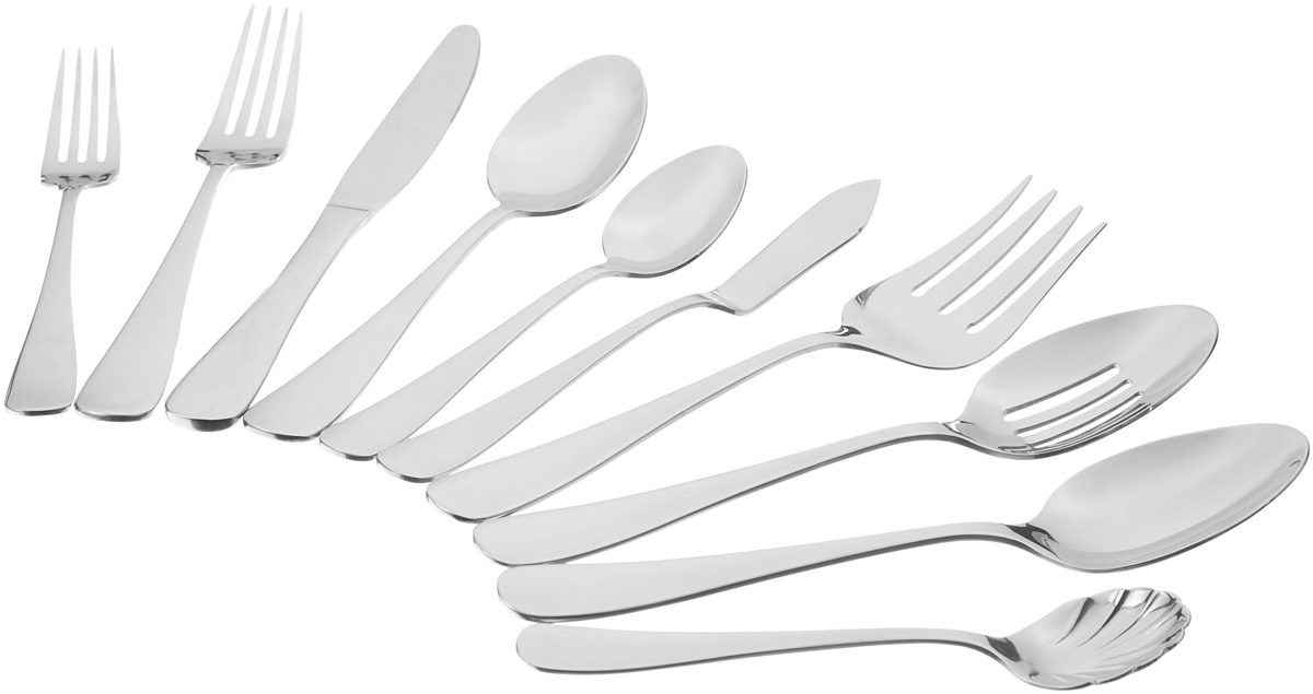 AmazonBasics Stainless Steel Cutlery Set