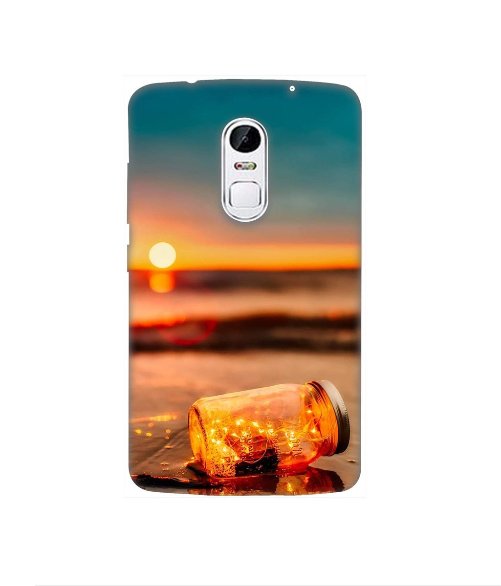 Amazon Brand - Solimo Designer Jar at Sea Serface 3D Printed Hard Back Case Mobile Cover for Lenovo Vibe X3