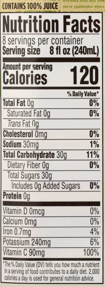 365 Everyday Value, Organic Apple Juice from Concentrate, 64 fl oz