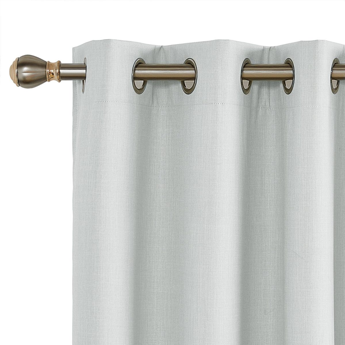 UMI by Amazon Rideaux Occultants Rev¨ºtement de Mousse Beige Isolant Thermique Rideaux a Oeillets pour Enfant 2 Pi¨¨ces Rideaux pour Chambre Adulte 140X240 cm