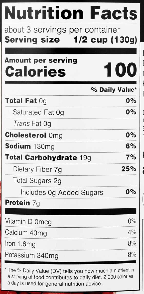 Amazon Brand - Happy Belly Dark Red Kidney Beans, 15 Ounce