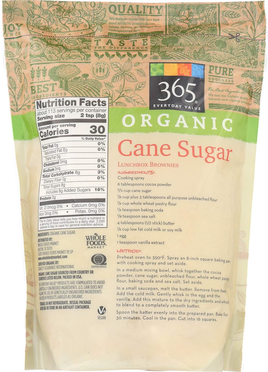365 by Whole Foods Market, Organic Cane Sugar, 32 Ounce