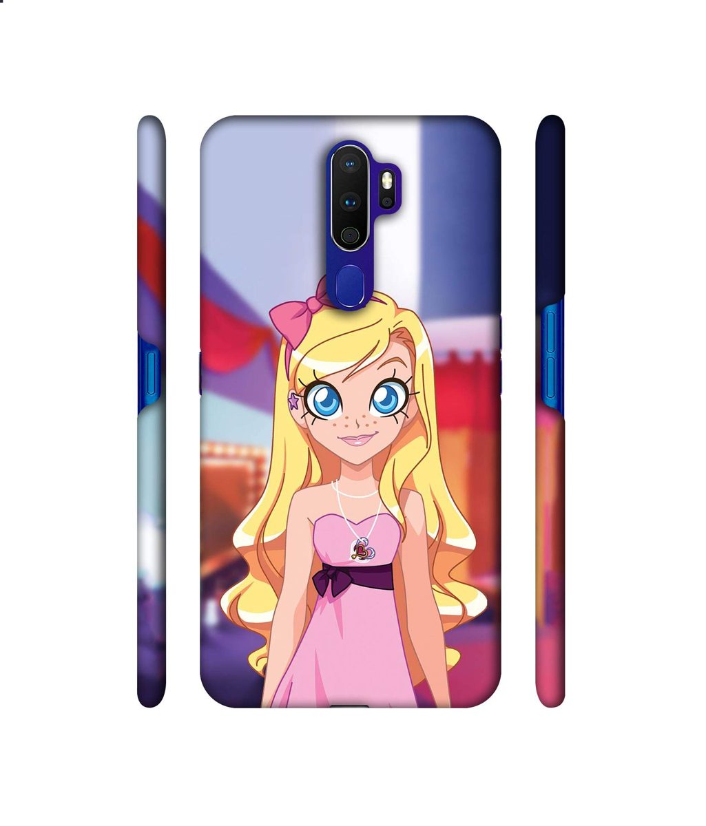 Amazon Brand - Solimo Designer Small Princess Vector 3D Printed Hard Back Case Mobile Cover for Oppo A9 (2020)