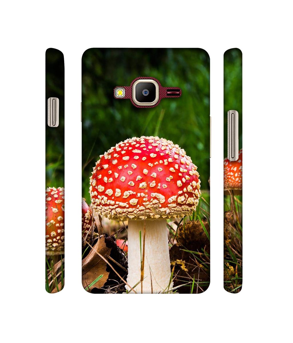 Amazon Brand - Solimo Designer Red Mushroom 3D Printed Hard Back Case Mobile Cover for Samsung Z2