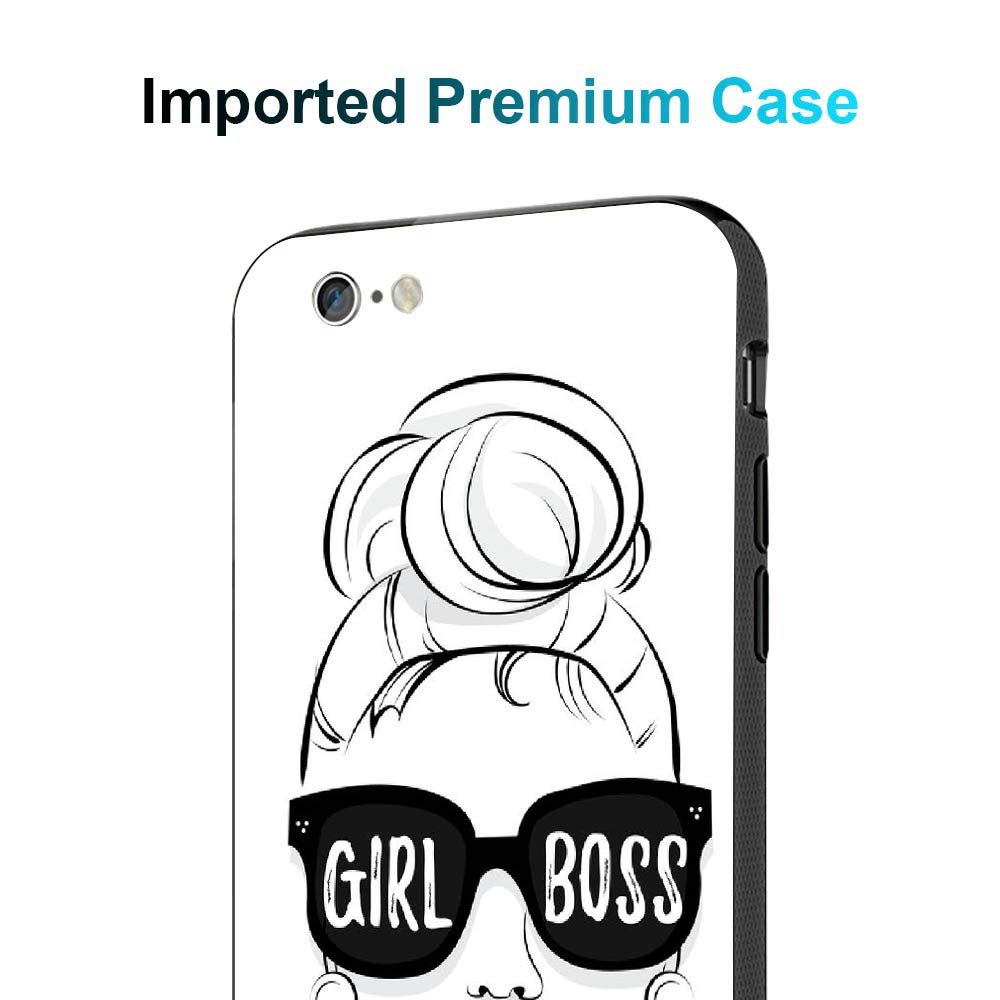 Amazon Brand - Solimo Designer Girl Boss Printed Hard Back Case Mobile Cover for Apple iPhone 8/7 (D1228)