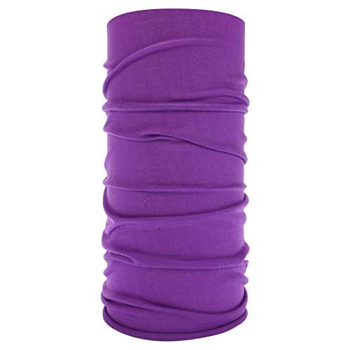 Gmall Men's Neck Gaiter Face Cover Scarf Cool Breathable Lightweight Bandana, Purple,1 Piece