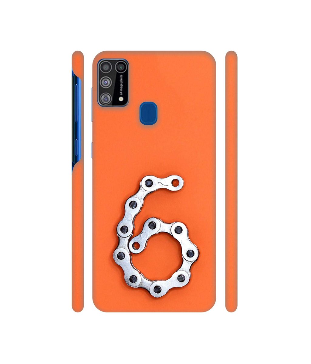Amazon Brand - Solimo Designer Number Six 3D Printed Hard Back Case Mobile Cover for Samsung Galaxy M31