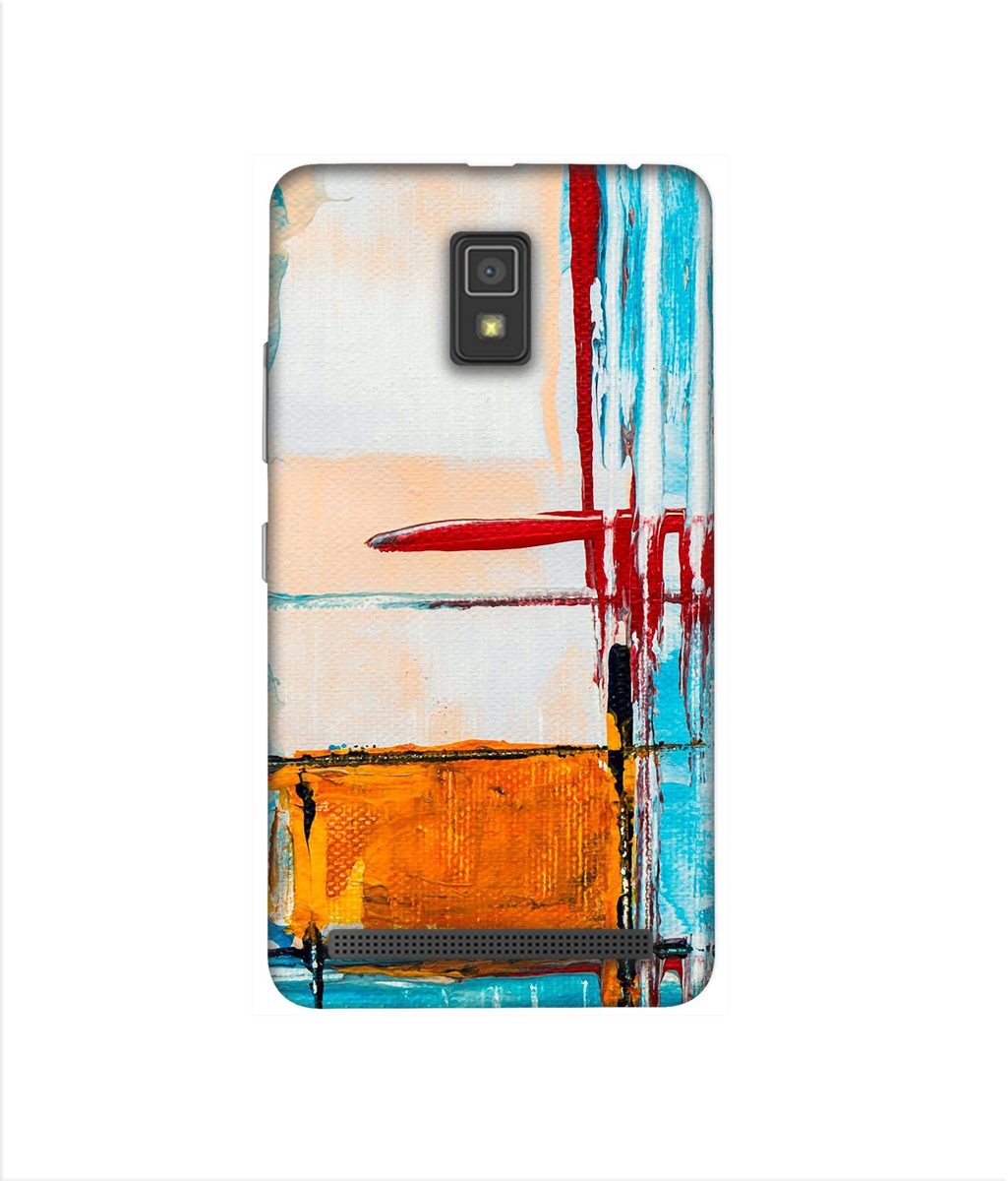 Amazon Brand - Solimo Designer Glass Paint 3D Printed Hard Back Case Mobile Cover for Lenovo A6600
