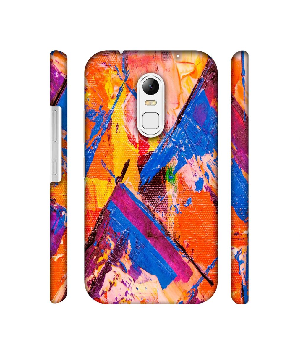 Amazon Brand - Solimo Designer Barfi Shape Multicolor Texture 3D Printed Hard Back Case Mobile Cover for Lenovo Vibe X3