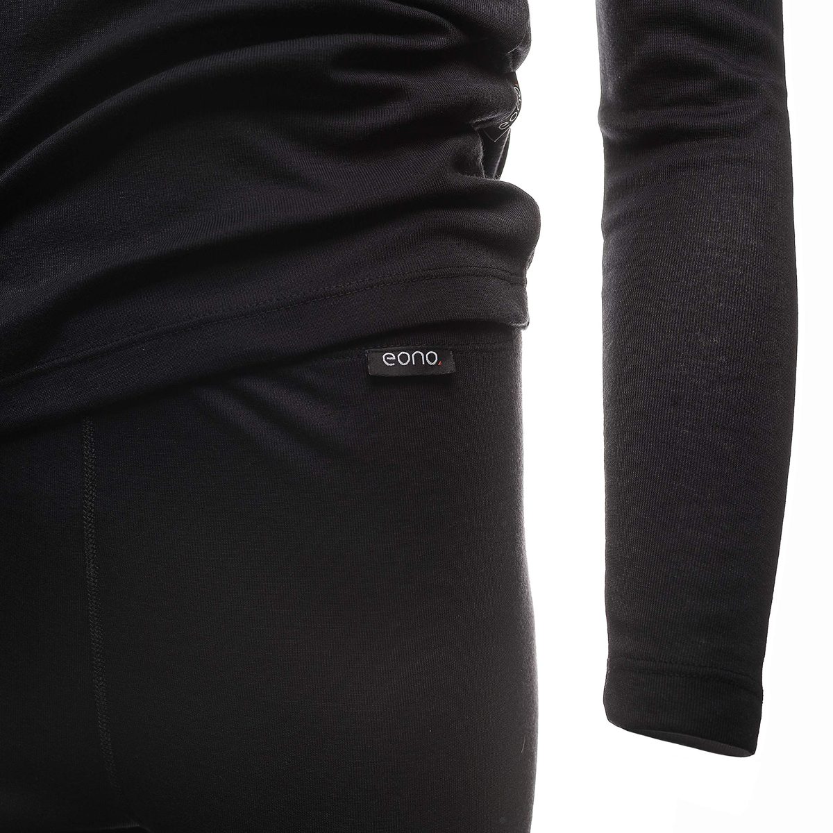 EONO Women's Thermal Active Base Layer Base Layer Top + Trousers Set (Women, Black), xl