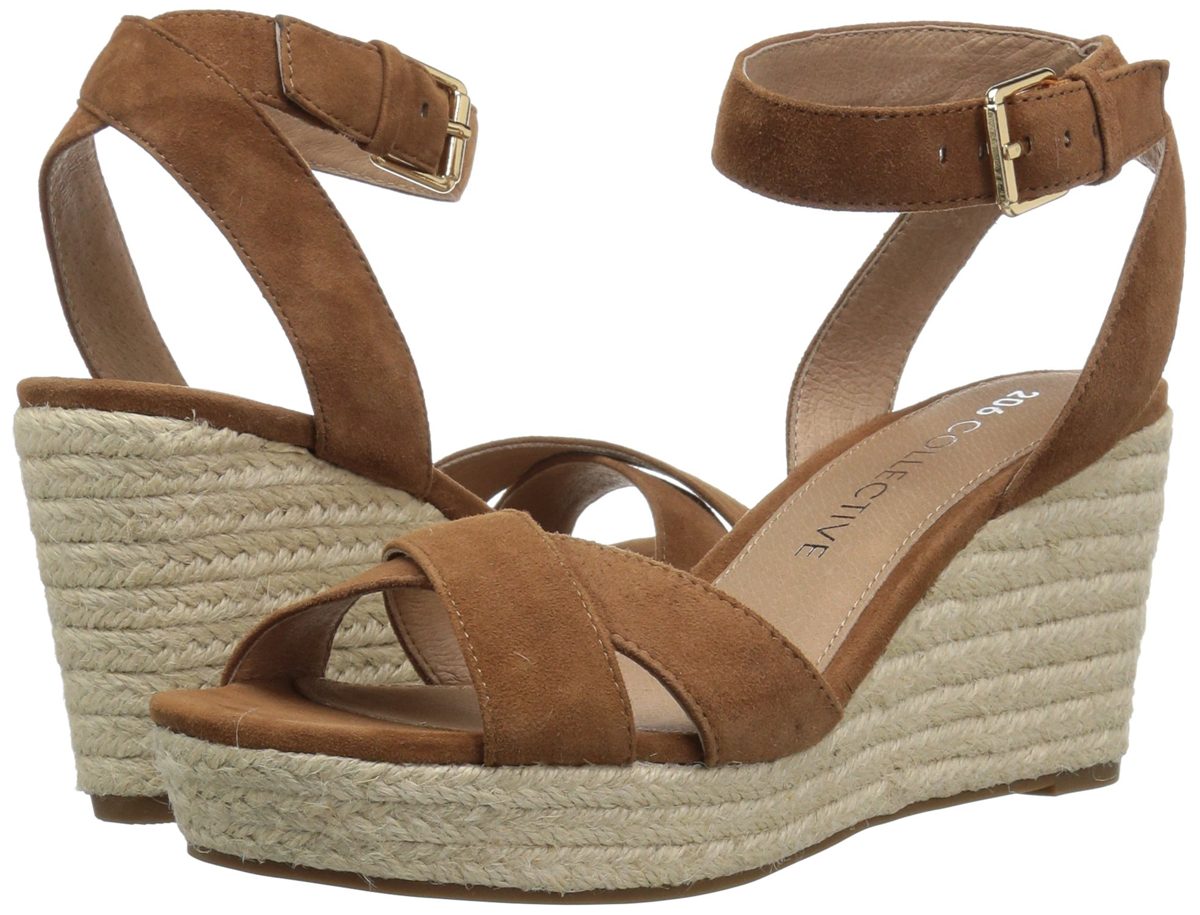 Amazon Brand - 206 Collective Women's Campbell Espadrille Dress Wedge-High Sandal