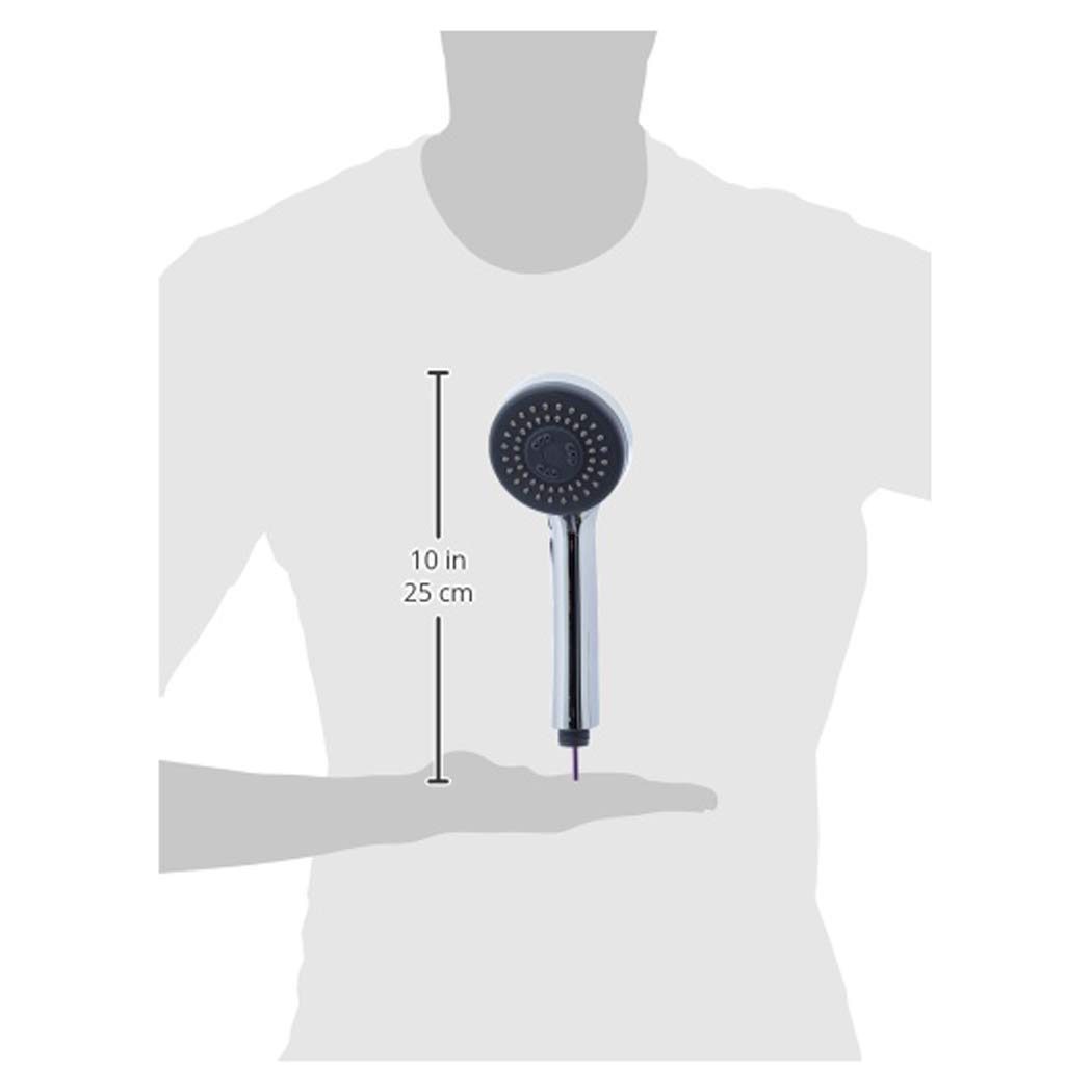 AmazonBasics 3-Function Shower Head - Polished Chrome