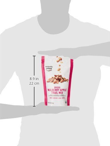 Wickedly Prime Organic Sprouted Trail Mix, Spiced Mulberry Apple, 8 Ounce