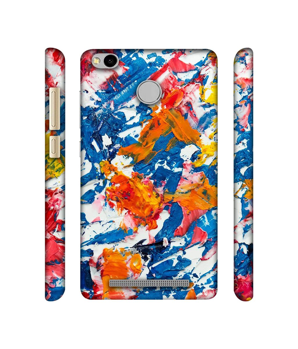 Amazon Brand - Solimo Designer Wax Color Mash On Canvas 3D Printed Hard Back Case Mobile Cover for Xiaomi Redmi 3S Prime