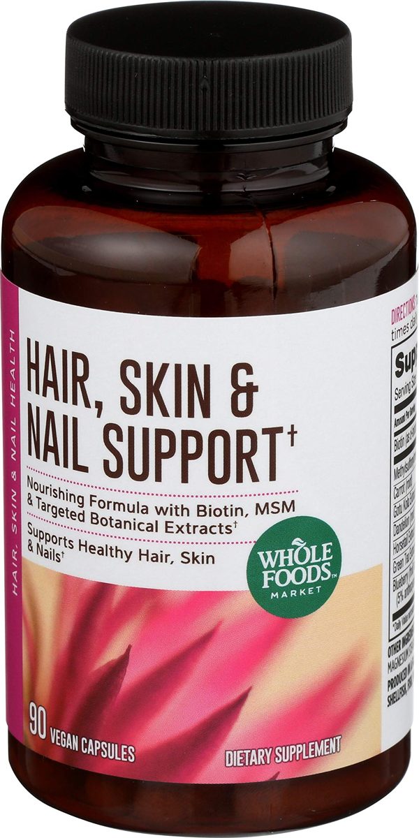 Whole Foods Market, Hair Skin & Nails Support, 90 CT
