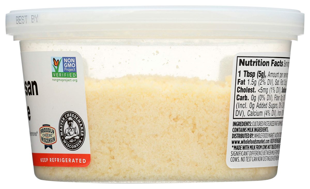 365 Everyday Value Grated Parmesan Cheese, 5 oz