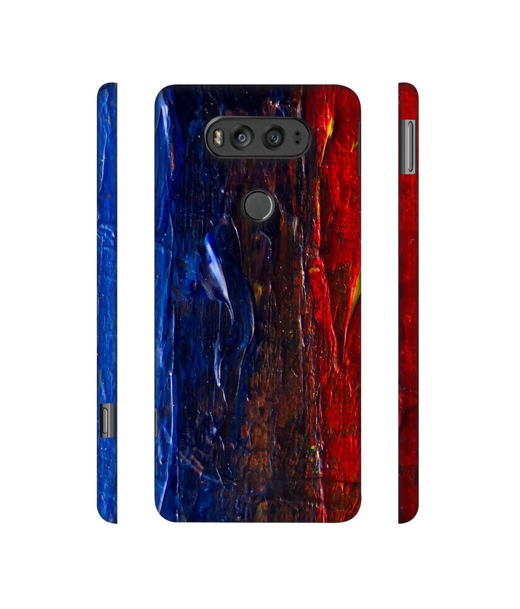 Amazon Brand - Solimo Designer Red Paint On Wall 3D Printed Hard Back Case Mobile Cover for LG V20