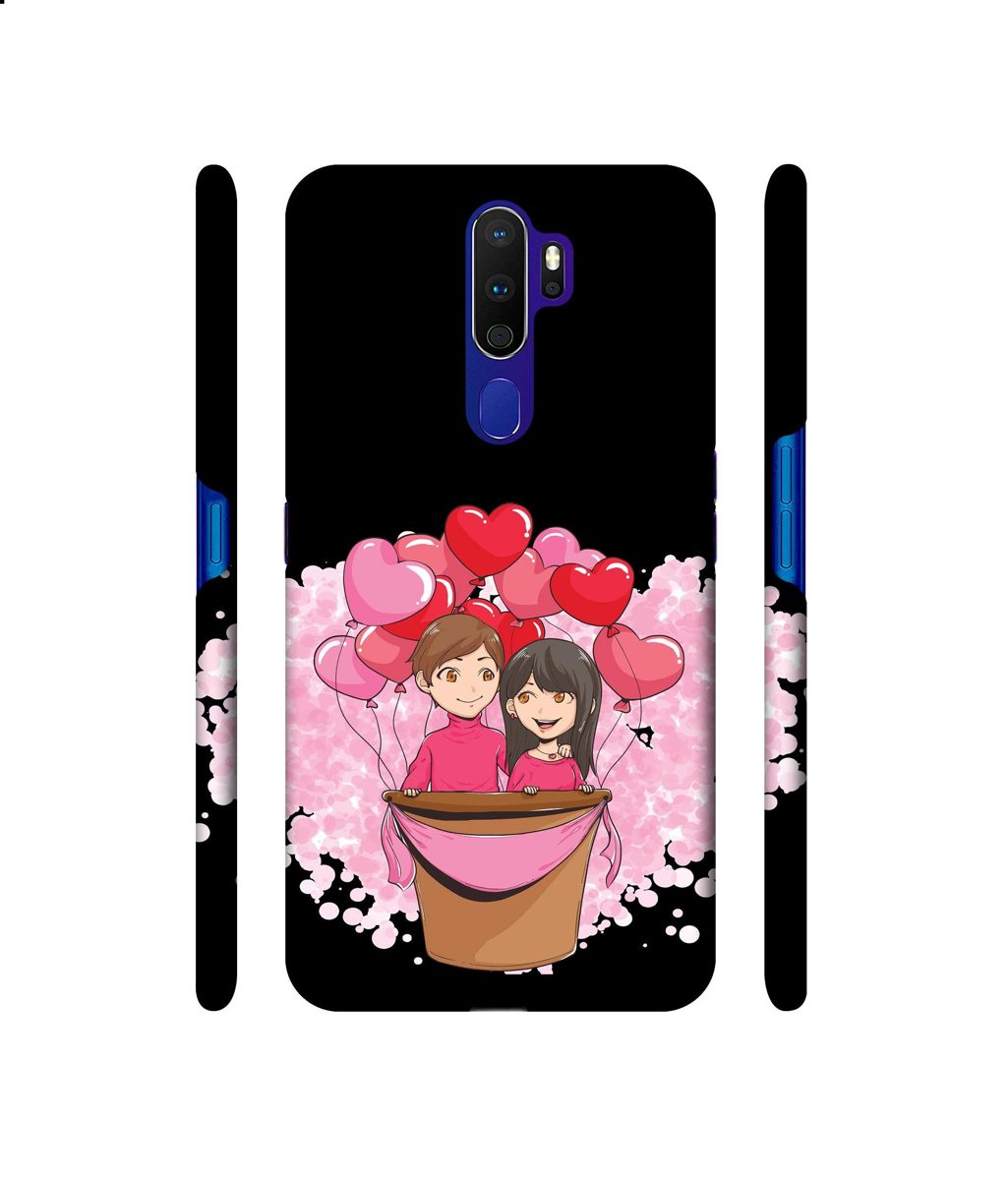 Amazon Brand - Solimo Designer Boy and Girl 3D Printed Hard Back Case Mobile Cover for Oppo A9 (2020)