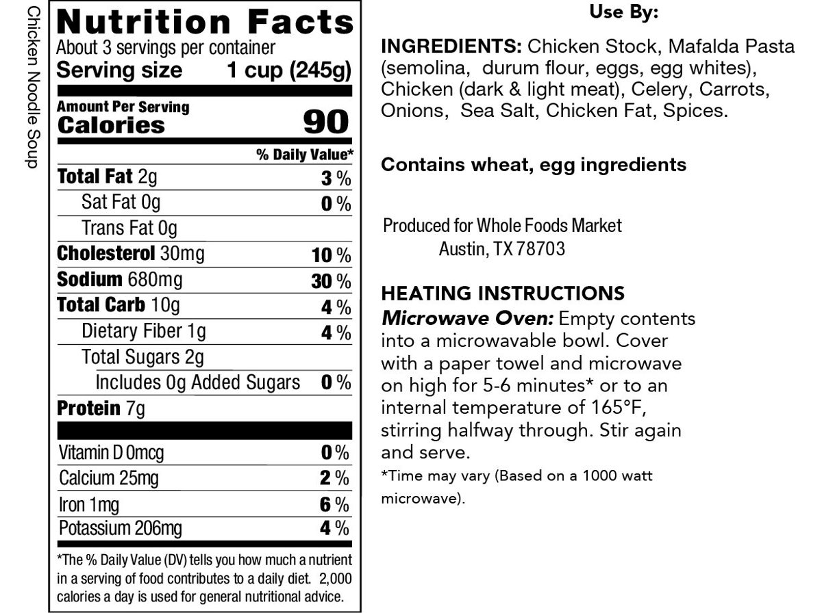KETTLE CUISINE Chicken Noodle, 24 OZ
