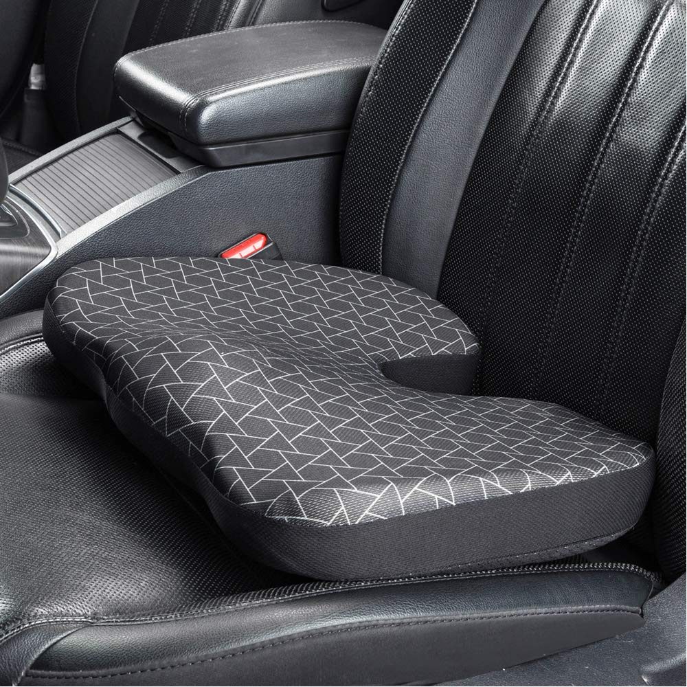 AmazonBasics Memory Foam Seat Cushion - Triangle, U-Shape