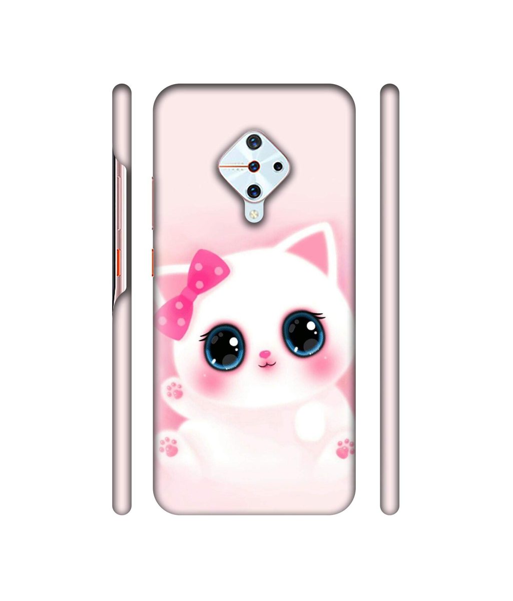 Amazon Brand - Solimo Designer Babby Kitty 3D Printed Hard Back Case Mobile Cover for Vivo S1 Pro