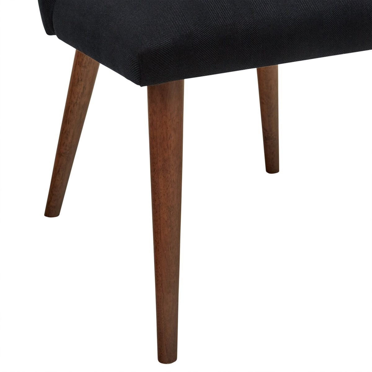 Rivet Federal Mid-Century Modern Wood Dining Room Kitchen Chairs, 36"H, Set of 2