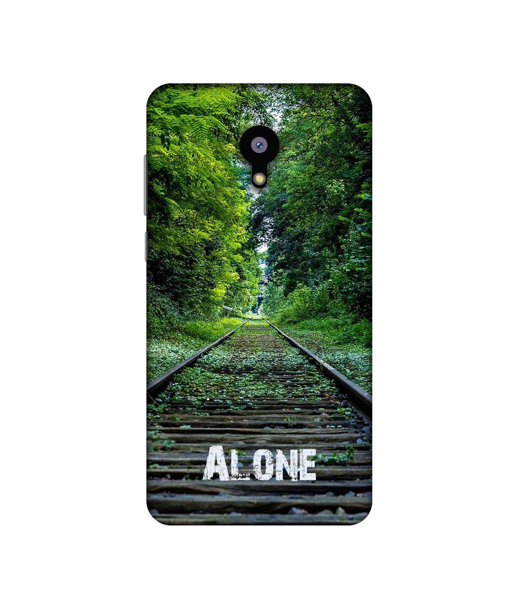 Amazon Brand - Solimo Designer Alone 3D Printed Hard Back Case Mobile Cover for Meizu M2