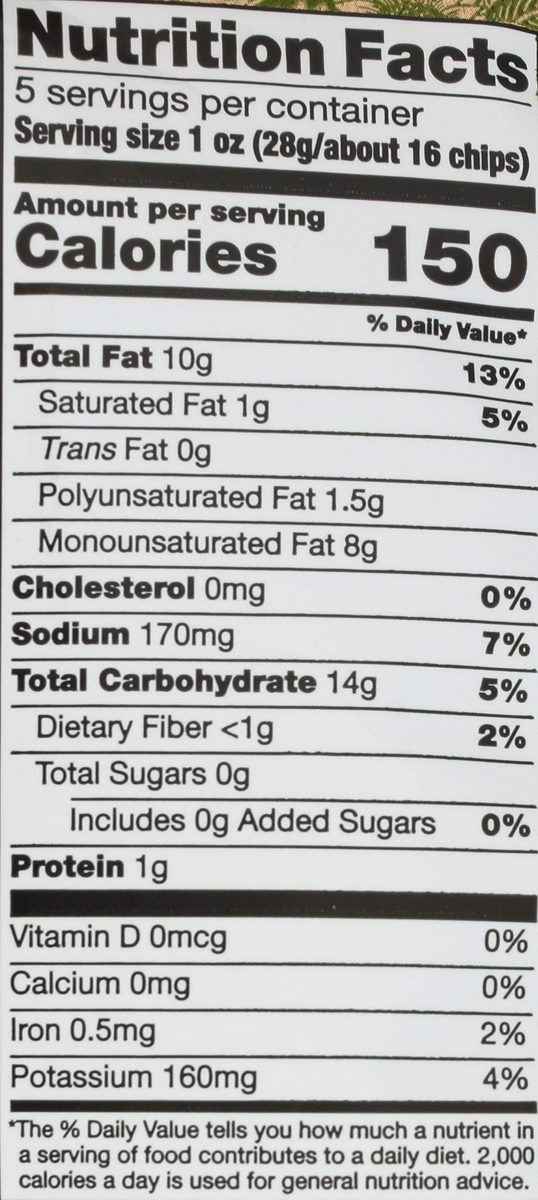 365 Everyday Value, Organic Potato Chips, Sea Salt, 5 oz