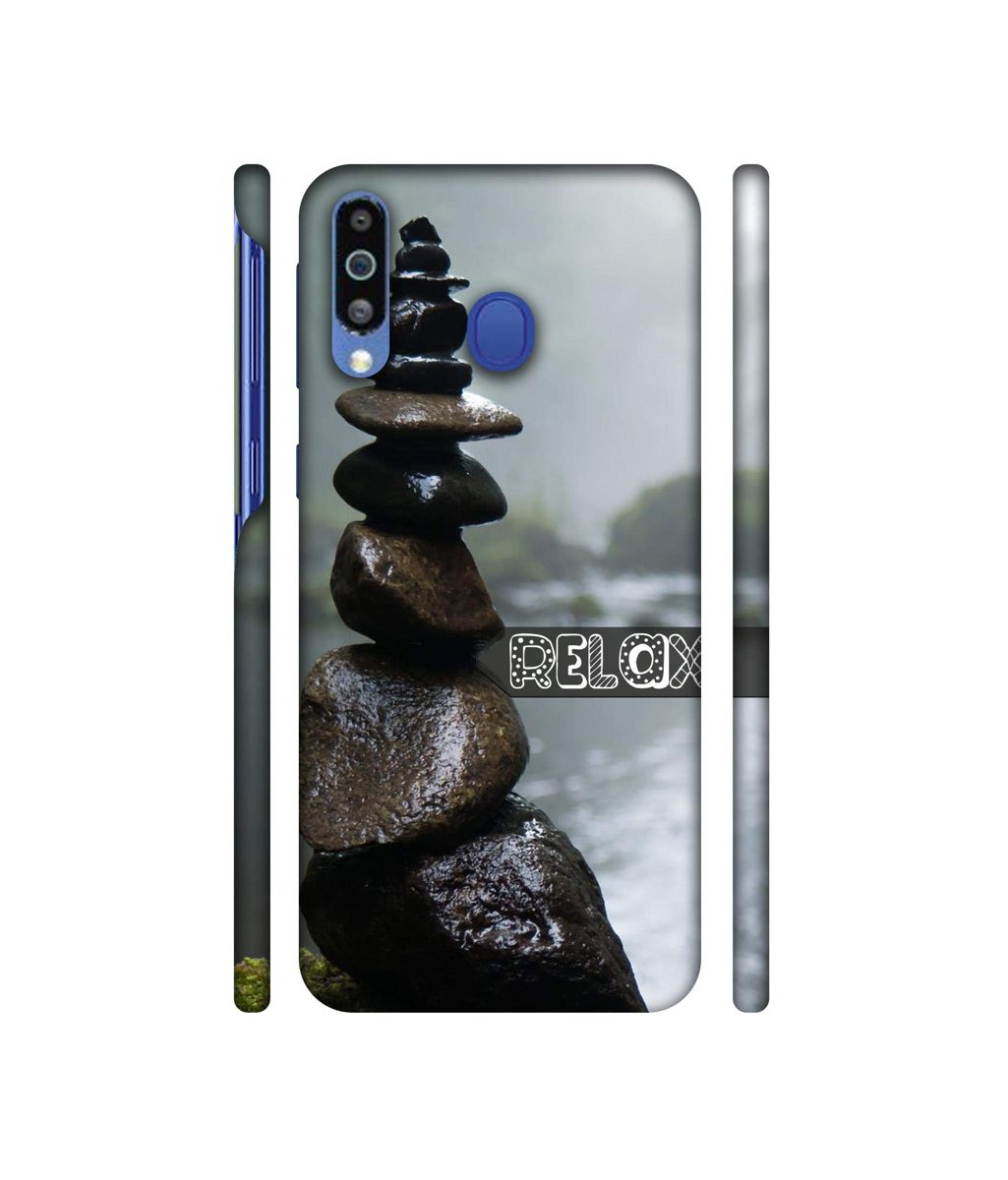 Amazon Brand - Solimo Designer Relax 3D Printed Hard Back Case Mobile Cover for Samsung Galaxy M21