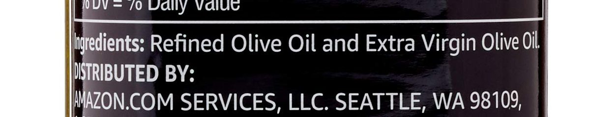 Amazon Brand - Happy Belly Pure Olive Oil, 16.9 fl oz (500mL) (Previously Solimo)