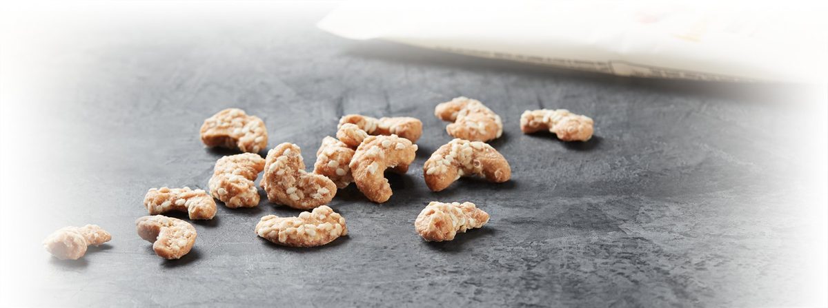 Wickedly Prime Roasted Cashews, Honey Sesame, Snack Pack, 1.5 Ounce (Pack of 15)