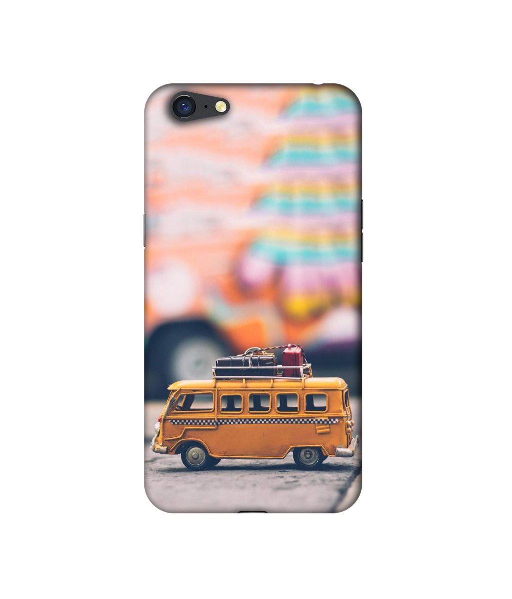 Amazon Brand - Solimo Designer Toy Bus 3D Printed Hard Back Case Mobile Cover for Oppo A71
